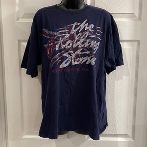 ROLLING STONES Navy T Shirt